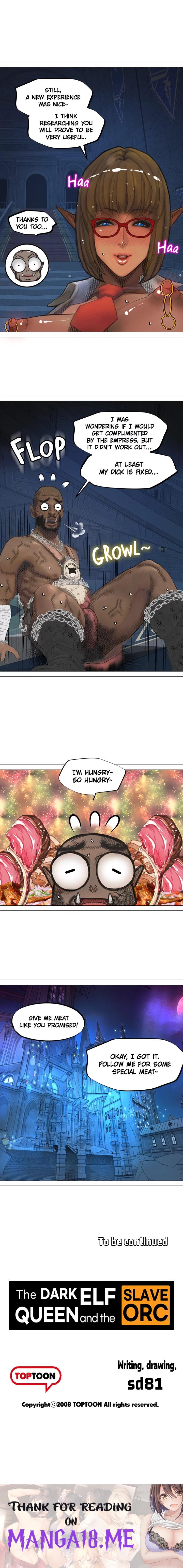 The DARK ELF QUEEN and the SLAVE ORC - Chapter 8 Page 15