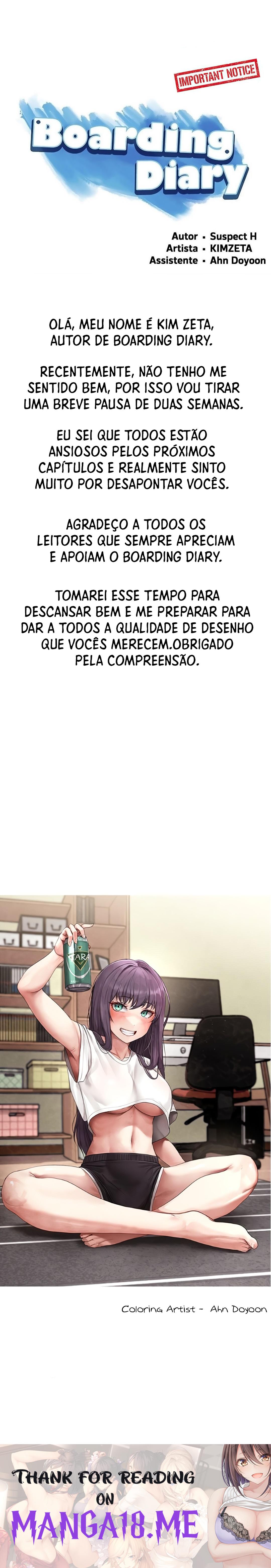 Boarding Diary Raw - Chapter 97.5 Page 1
